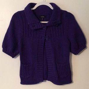 Women’s Express Chunky Button Up Sweater - Sz XS